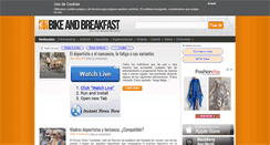 Desktop Screenshot of bikeandbreakfast.es